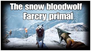Far cry primal,Searching/hunting for the snow blood wolf to tame and keep. screenshot 2