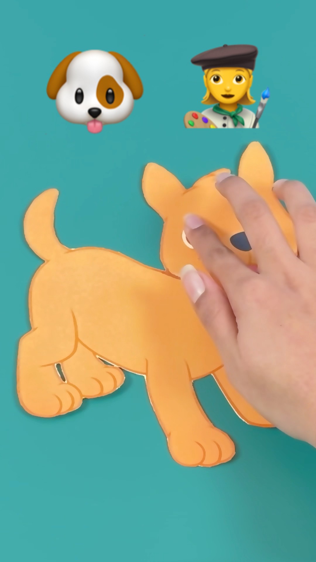 Easy CoComelon Animal ? Crafts! DIY Puppy Bingo 1-2-3! #shorts