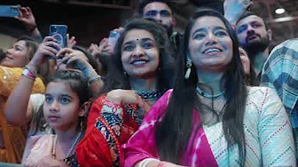 "Rangtaali 2023: A Night of Glorious Garba with Aishwarya Majmudar | Event Highlights!