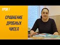 5 класс . Сравнение дробных чисел .