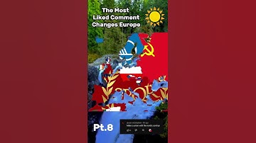The most liked comment changes Europe Part 8 (Eclipse) #europe #geography #map