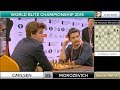 3 pawns vs bishop endgame carlsen vs morozevich  world blitz championship 2016