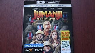 Jumanji The Next Level 4K Ultra Hd Blu-Ray Unboxing