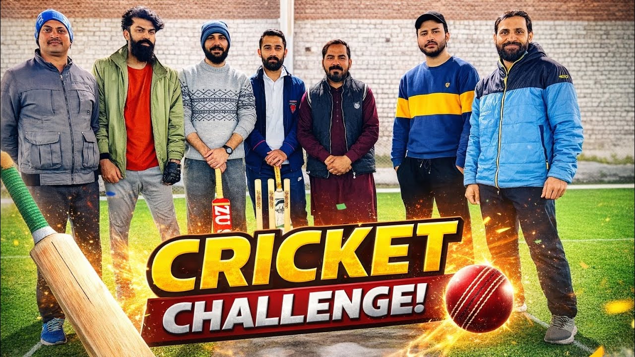 Epic cricket 🏏 challenge 💪with Boys! Mid mai larai hu gai 😱😱