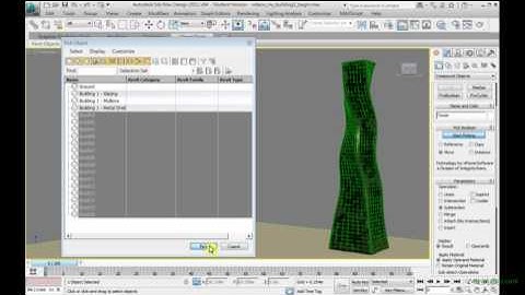 3ds Max Design 2011 (粵語) Chapter 2-2-3 Modeling Buildings Using Boolean - Upper Floors