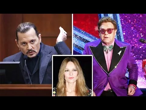 'French Extortionist C!' Johnny Depp Siammed Ex Vanessa Paradis In Email To Elton John