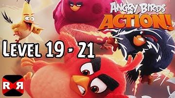 Angry Birds Action! Lvl. 19-21 - iOS / Android - Walktrough Gameplay
