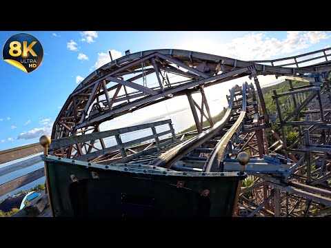 Wildfire POV 8K BUCKET LIST WOODEN COASTER! Kolmarden Zoo, Sweden