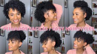 AFRO HAIRSTYLES  EASY AND FAST FOR EVERYDAY