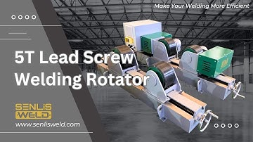 5T Lead Screw Adjusting Welding Rotator | Build Quality