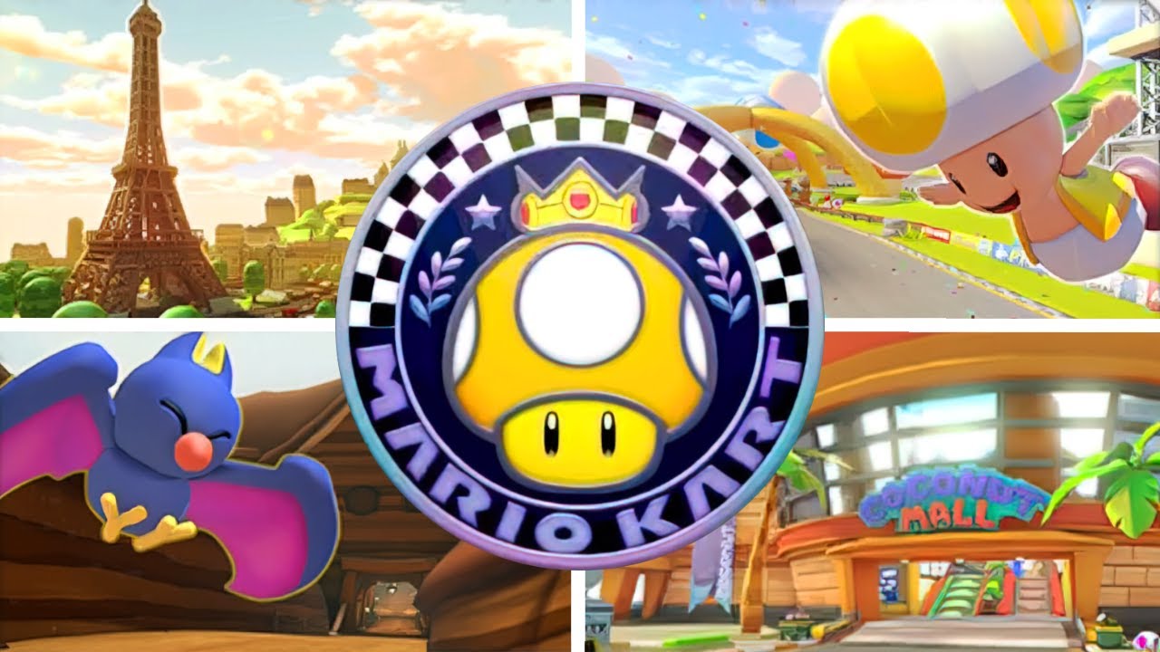 Mario Kart 8 Deluxe - Golden Dash Cup Walkthrough (DLC Wave 1)