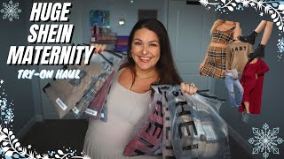 Huge Shein Maternity Try-On Haul 2021 | Affordable Plus Size Pregnancy Clothing for Fall \& Winter