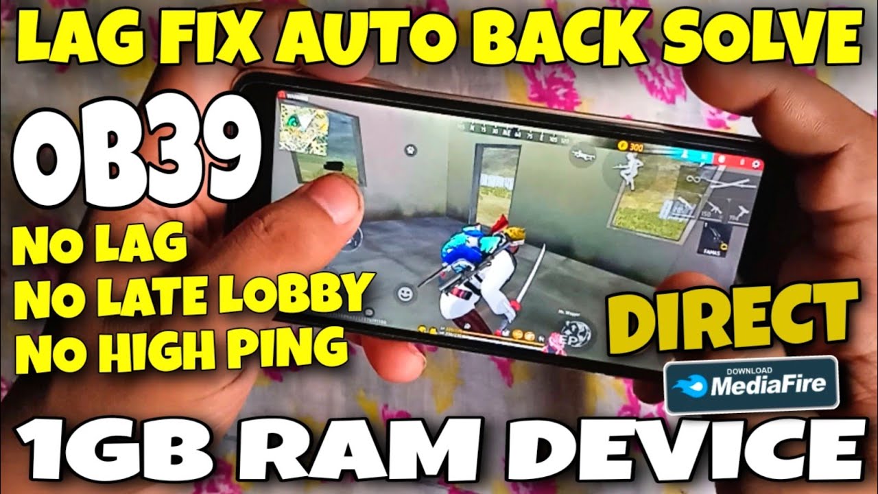 Lag Back Lag Fix Auto Back Problem Solve In Free Fire | Free Fire Lag Fix Config ...