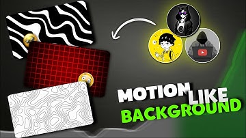 Motion Background Like @TubeSenseiofficial @Algrow @decodingyt