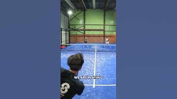 Stop volleying the ball DEEP! Do this instead #padel #padelvolley #otronivelpadel