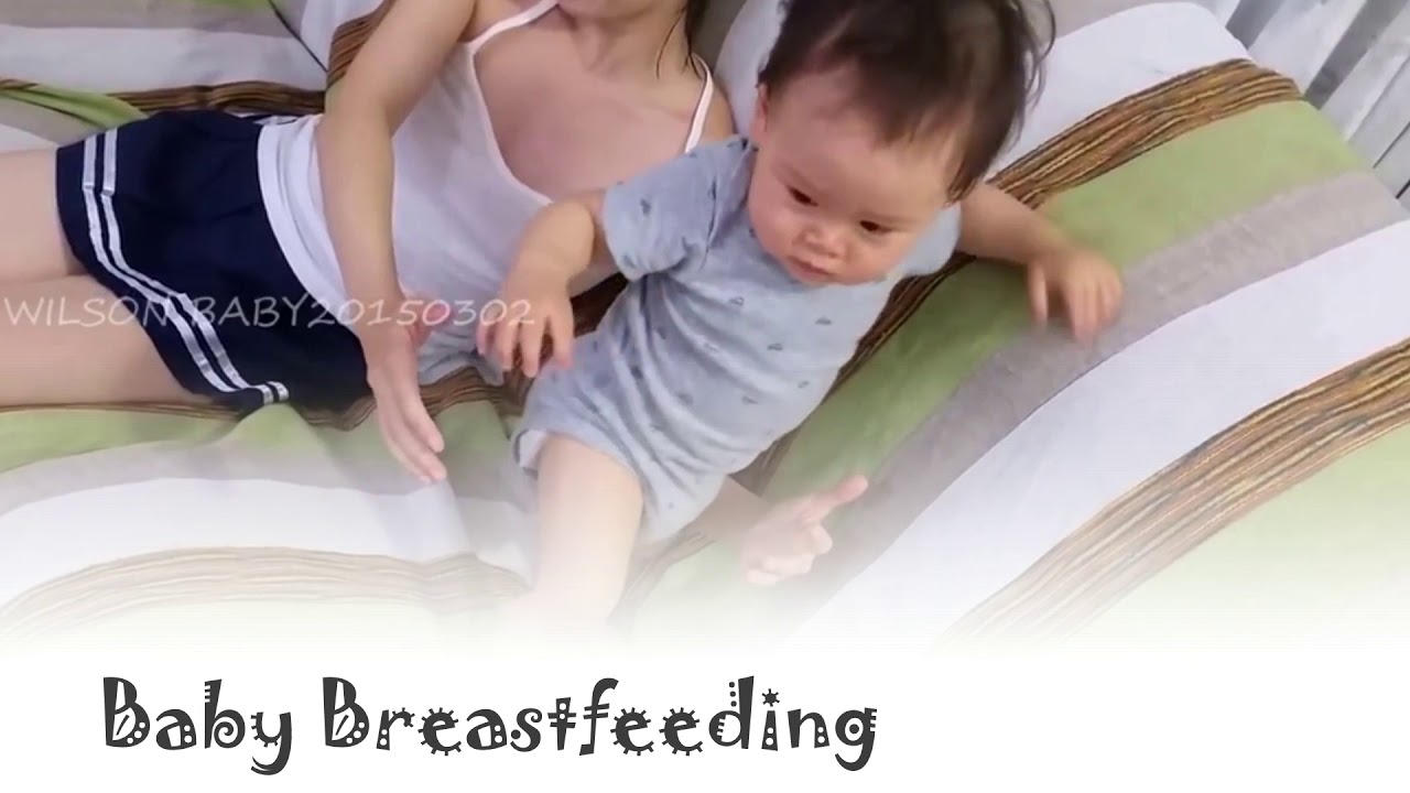 Baby breastfeeding 1 YouTube