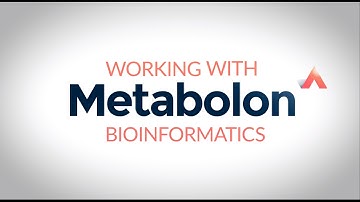 Working with Metabolon - Bioinformatics
