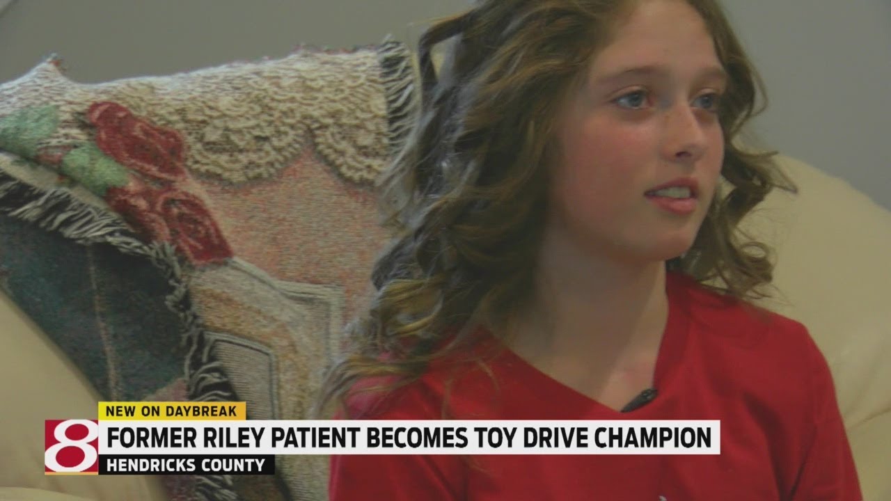 Danville girl aims to collect 5,000 toys for kids at Riley Hospital for