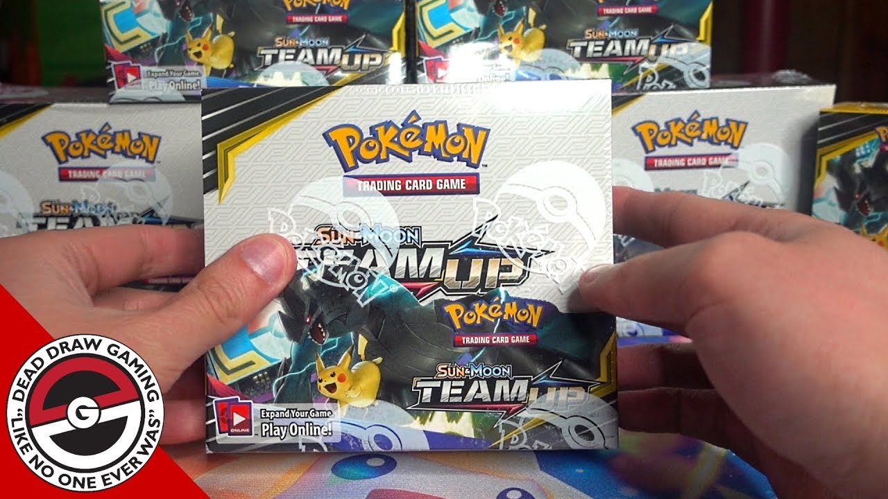Our First Team Up Booster Box!! - YouTube