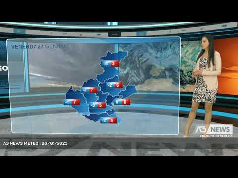 A3 NEWS METEO | 26/01/2023