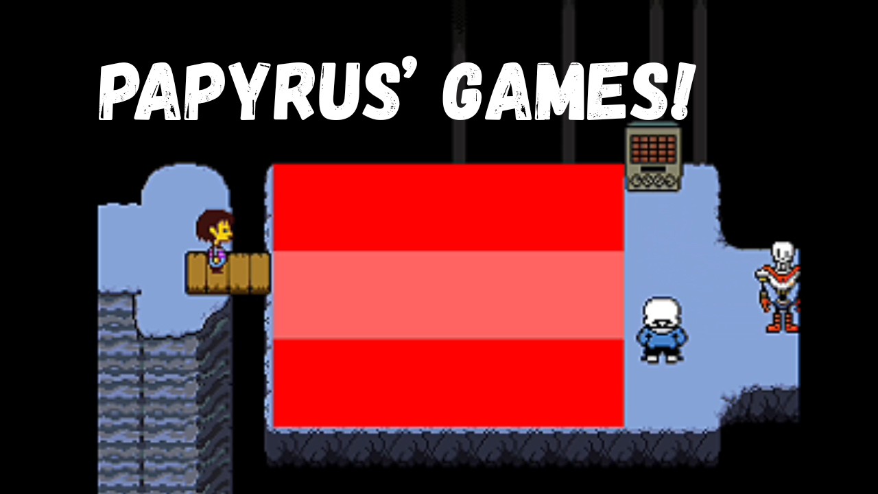 Undertale: Papyrus' games! | Part 2