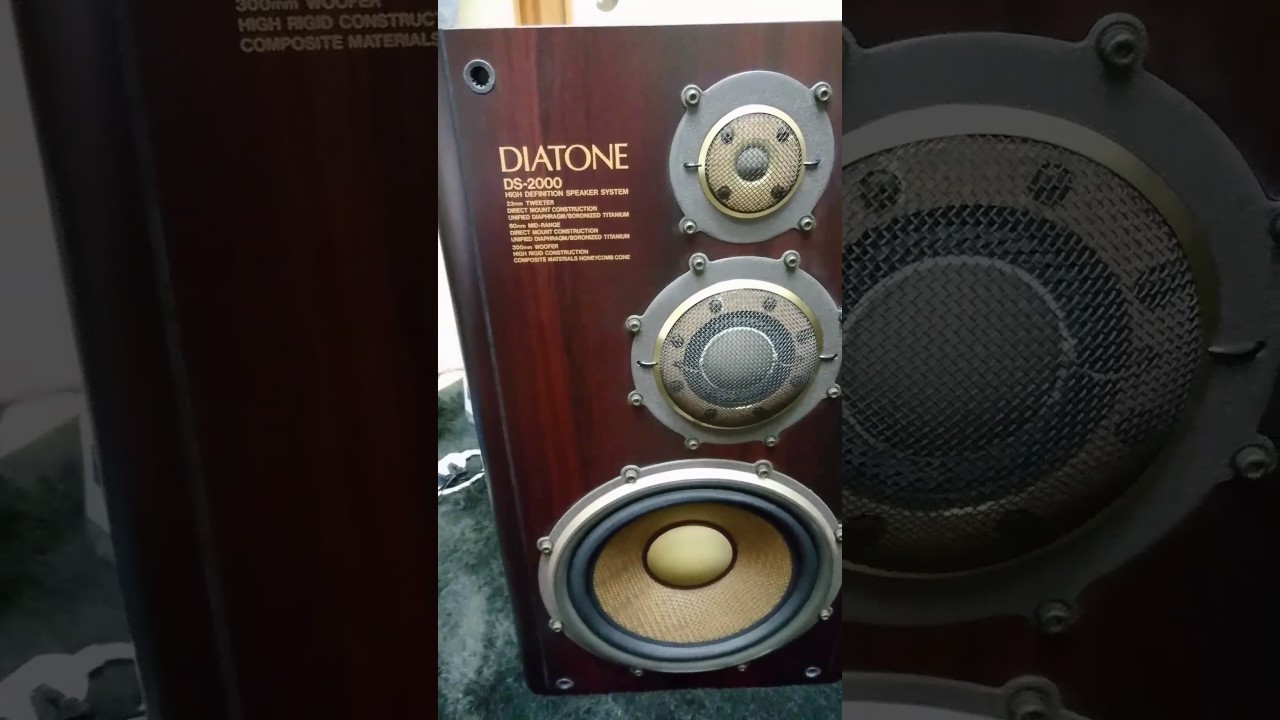 Diatone Ds 00 スピーカーシステム ダイヤトーン Ds 00 Youtube