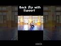 back flip!! strength training!! #shorts #ytshorts #fitness #sports