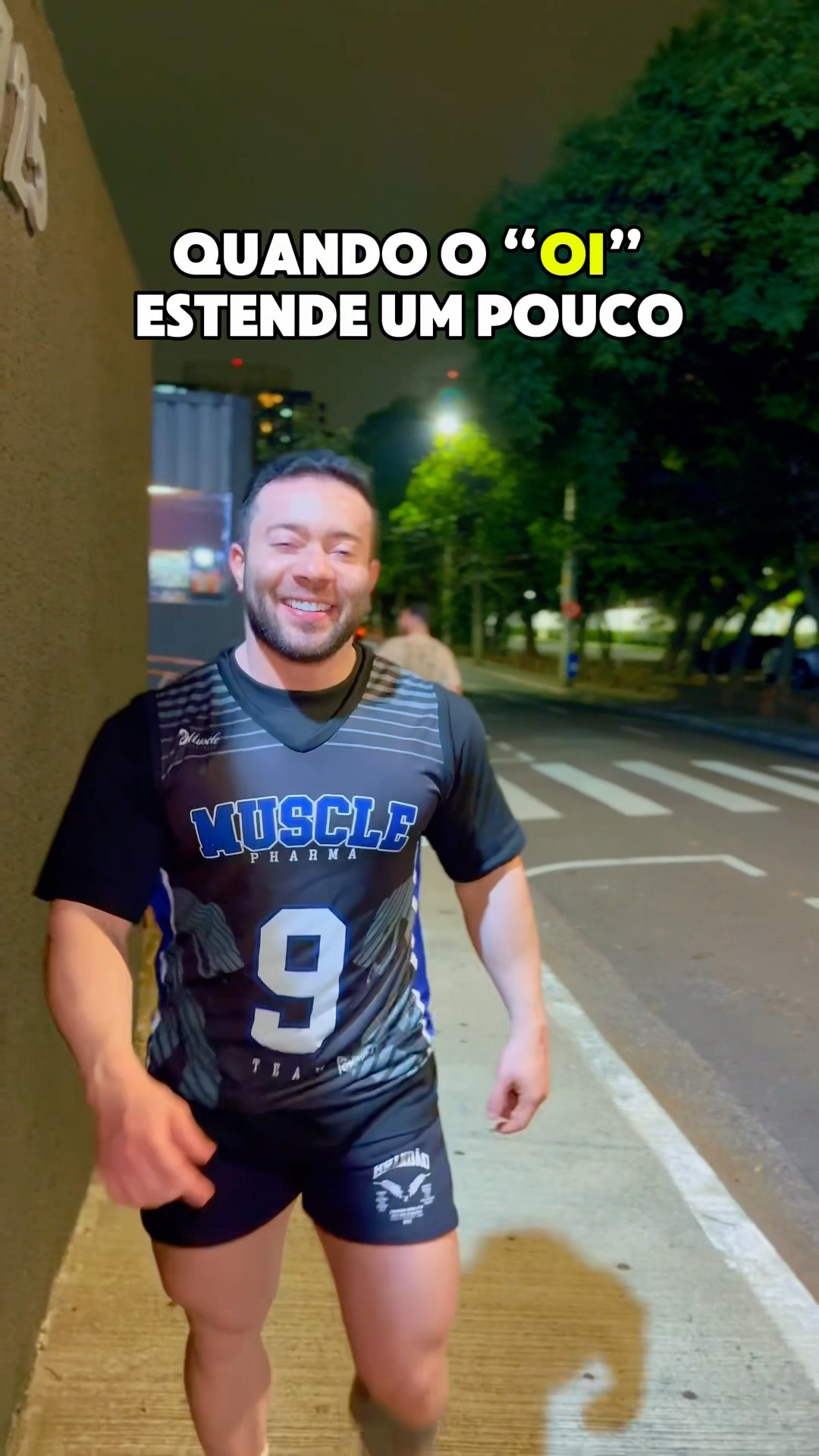 Aquele oi demorado?