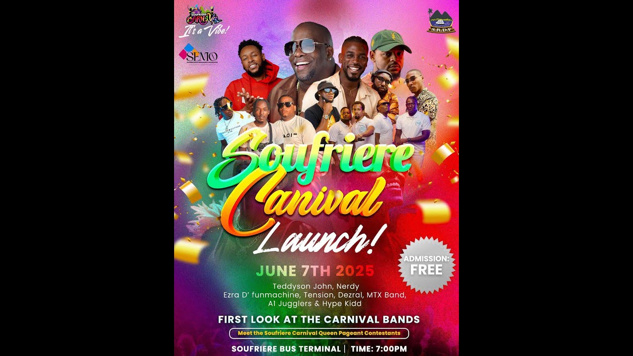 Soufriere Carnival Carnival Launch
