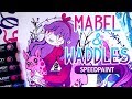 Mabel from Gravity Falls & Waddles | Speedpaint болтливый | Маркеры+блендеры CHAMELEON