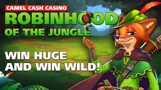 Wild Jungle on Camel Cash Casino! Don't Miss the Free Spins from the Wild Animals! screenshot 4