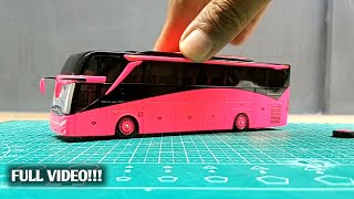Full Videos!!! I made a jetbus 3+SHD 1:80 scale | Fully handmade