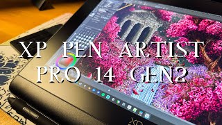 Unboxing & Thoughts From A Newbie - Xp Pen Artist Pro 14 Gen2