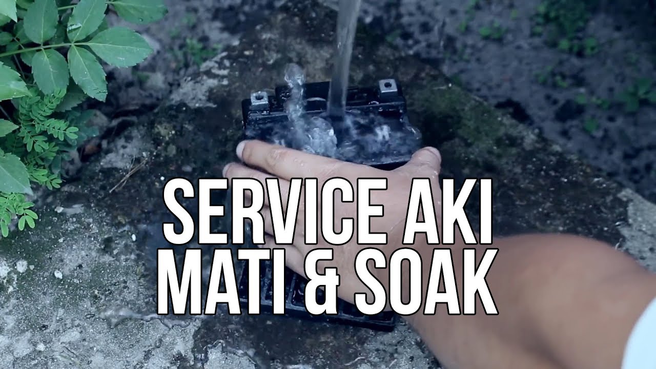 Memperbaiki Aki Kering Yang Mati dan Soak