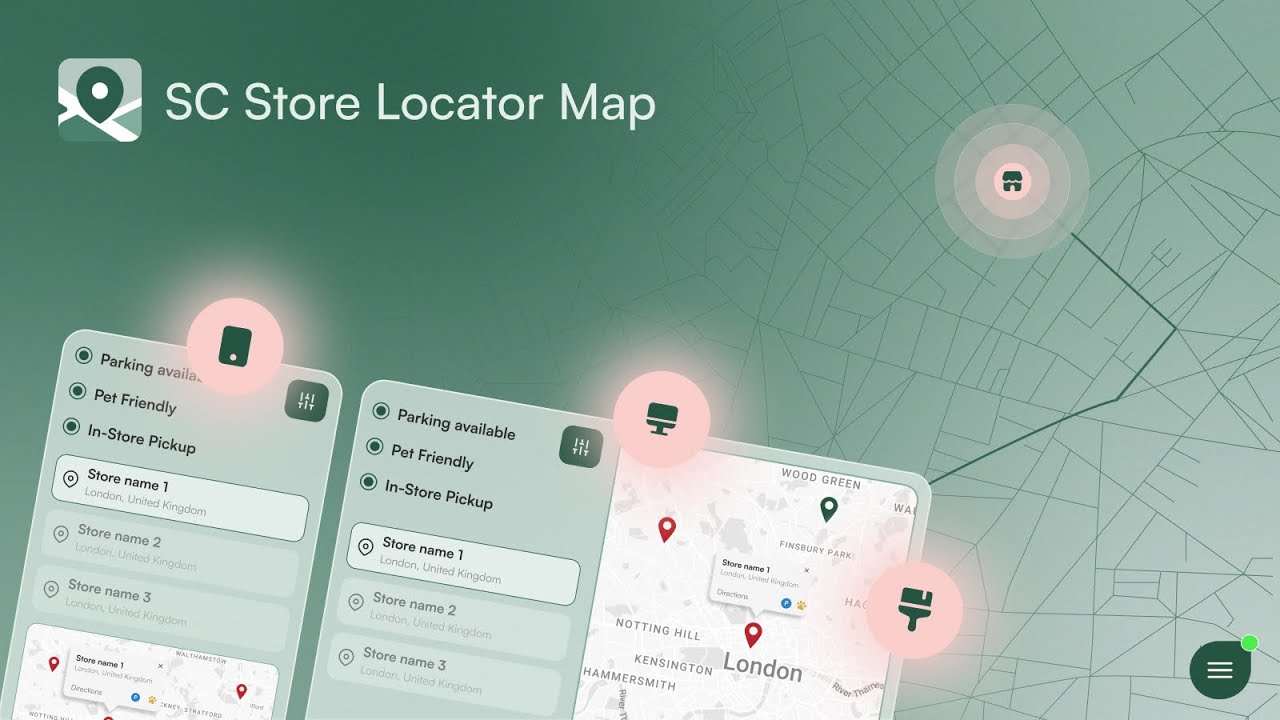 SC Store Locator Map - YouTube