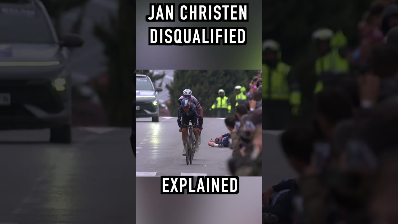 Почему Ян Кристен был дисквалифицирован | Clasica Jaen 2026