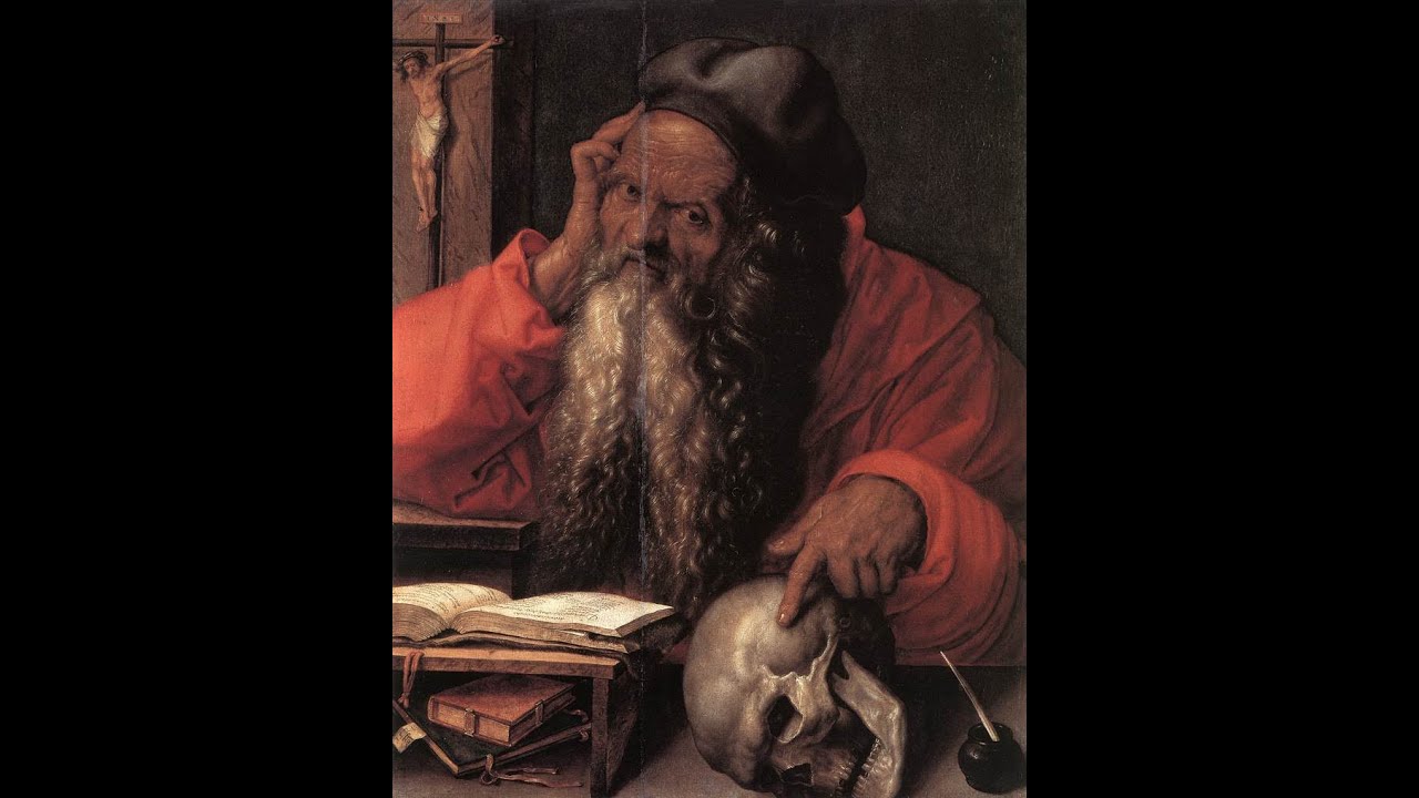 Картина святой иероним в келье альбрехт дюрер