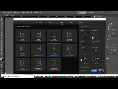 Magazine Dimensions | Using inDesign