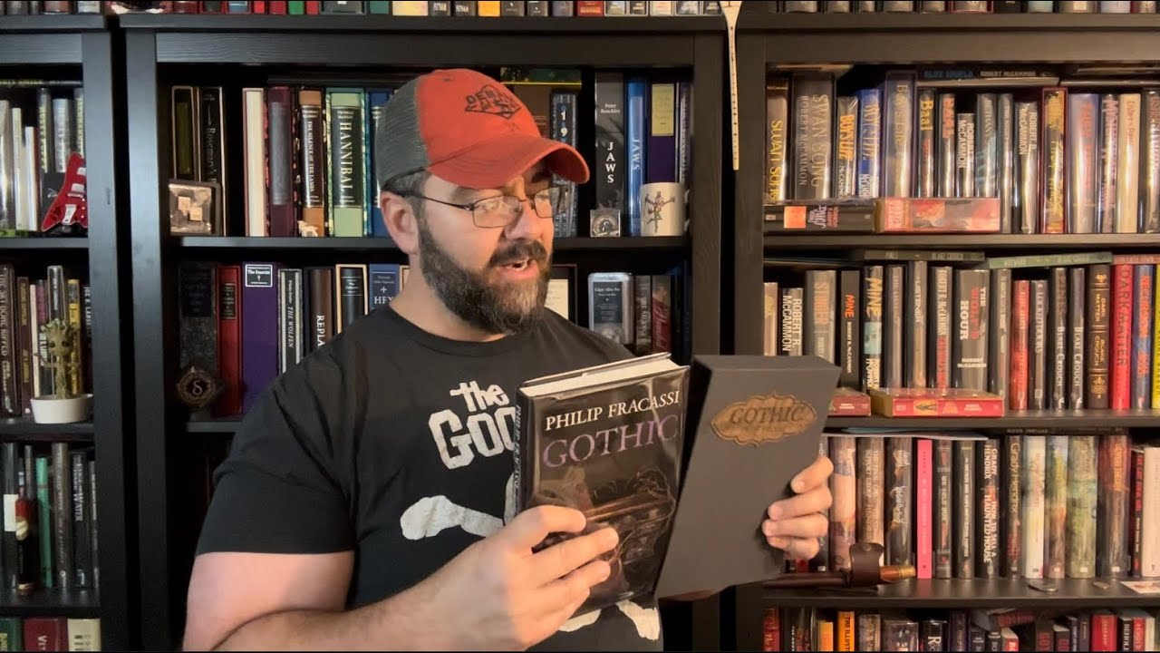 Gothic 19th Edition Custom Book Slipcase Unboxing Philip Fracassi For