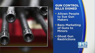 Gov. Newsom Signs Package Of Control Bills
