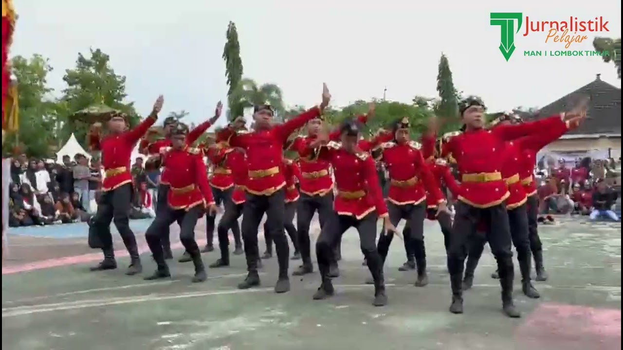 Peraih Juara Umum Paskib Di Mataram Dengan Kisah Pernikahan Suku Sasak 2025 #paskibra  #viralvideo