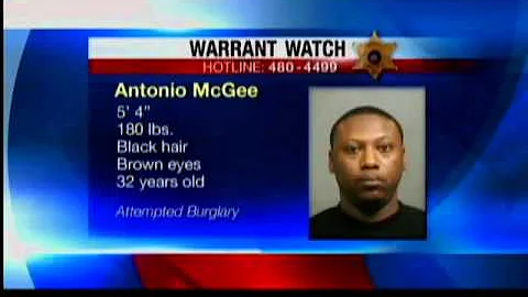 Warrant Watch for Antonio McGee
