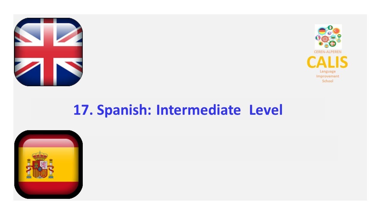17. Spanish Intermediate Level Speaking Lesson Practice Speaking