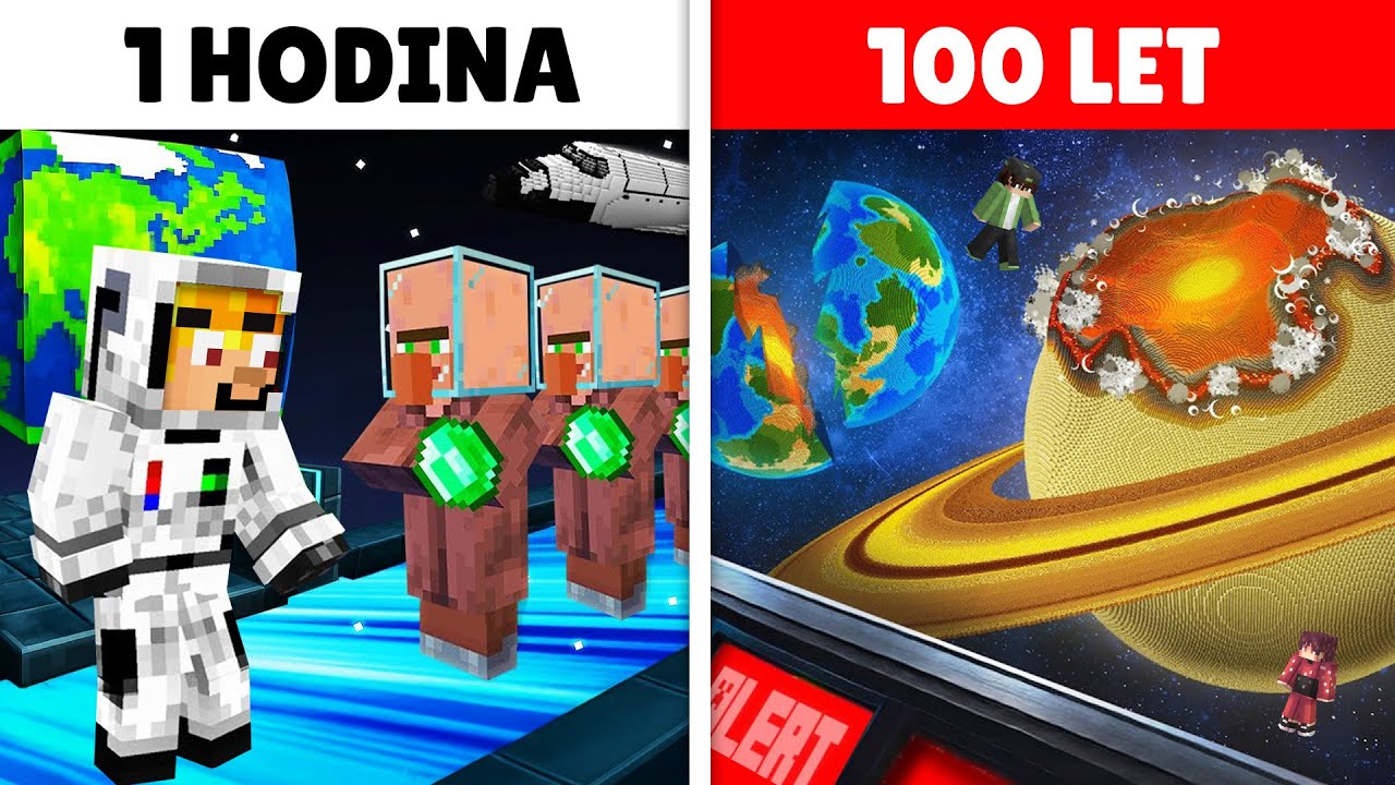 Zavřel jsem YouTubery na PLANETY aby Vytvořili CIVILIZACI...