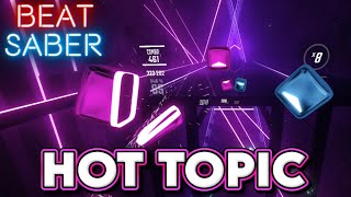 bbno$ NEW SONG - Hot topic in Beat Saber! | VR (Full Combo)