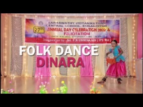 Folk Dance For Kids II Pooveno Nalla Nalla Poomaala II     