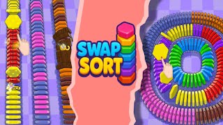 Swap Sort! (by Mad Duck Games) IOS Gameplay Video (HD) screenshot 2