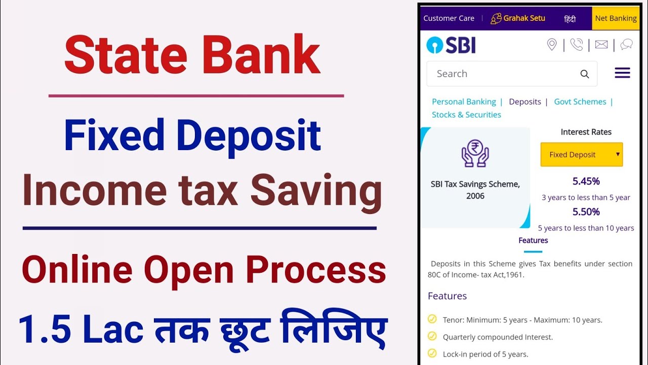 sbi-tax-saver-fixed-deposit-how-to-open-tax-saver-fd-in-sbi-online