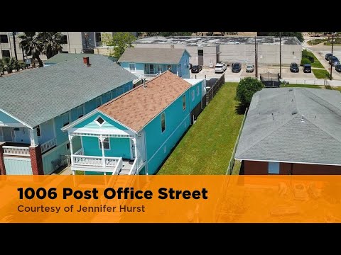 1006 Post Office Street, Galveston, TX home video tour