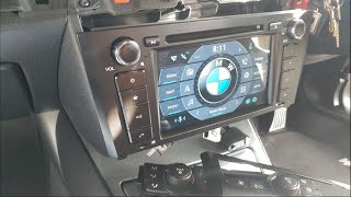 Belsee BMW 1 series E81 E82 E87 E88 Radio Stereo Android 9.0 Head Unit Removal Install & Test Review